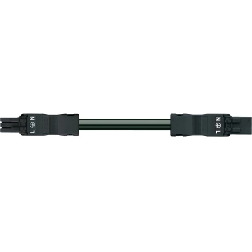 Wago SERIE 891 Patchkabel gebouwinstallatie 3p Contrastekker (female) Stekker 8000mm