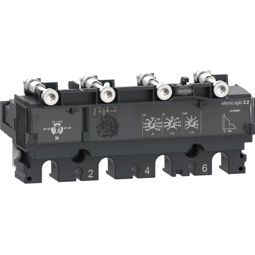 Schneider Electric TRIP UNIT NSX100 AC 4P4D 100A 2.2