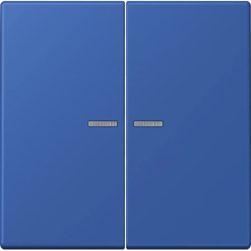 Jung LS range Home stuurafdekking LC4320K 2-voudig Mat blauw BTLC17102253