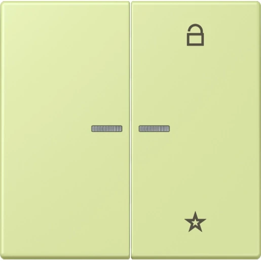Jung LS range stuurafdekking universeel lc32053 2-voudig Mat FMLC1701222