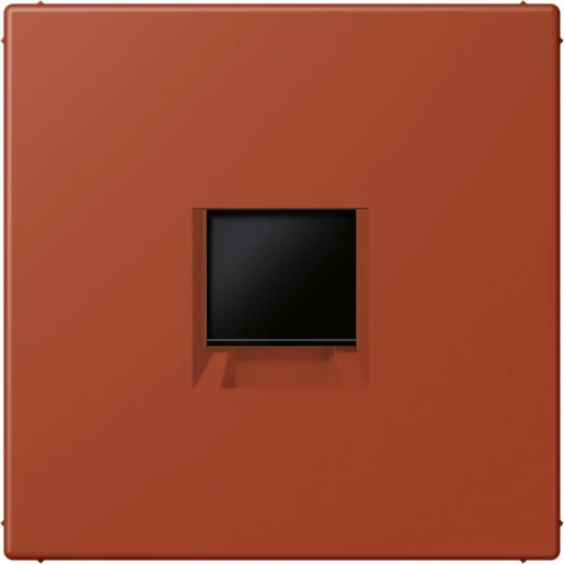 Jung LS range Afdekking centraalplaat AMP Radiall LC32110 Modular-Jack 1 connector Zonder label LC1969-1WE232