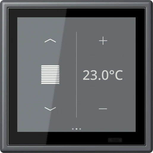 Jung LS range KNX Touch ruimtecontroller KNX LC459D1S202