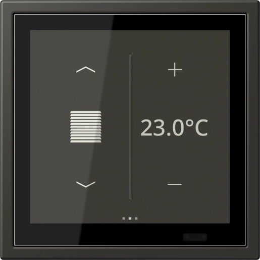 Jung LS range KNX Touch ruimtecontroller KNX LCZ459BFD1S259