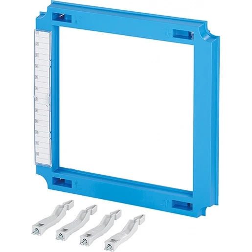 Hensel Mi Afdekking voor NH00 Lastscheiders BM2 300x300mm Blauw