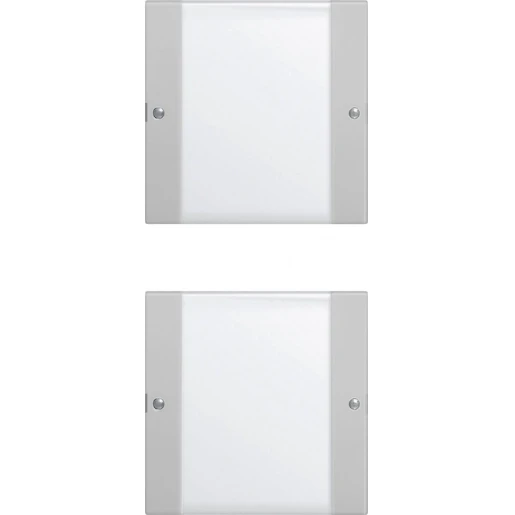 Gira Wippenset 2-v (1+1) TK System 55 clear/grijs m
