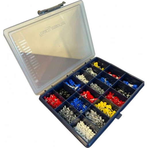 Conex Assortibox Adereindhulzen. 18 vakken. 1585 st 0,5 - 16,0 mm2.