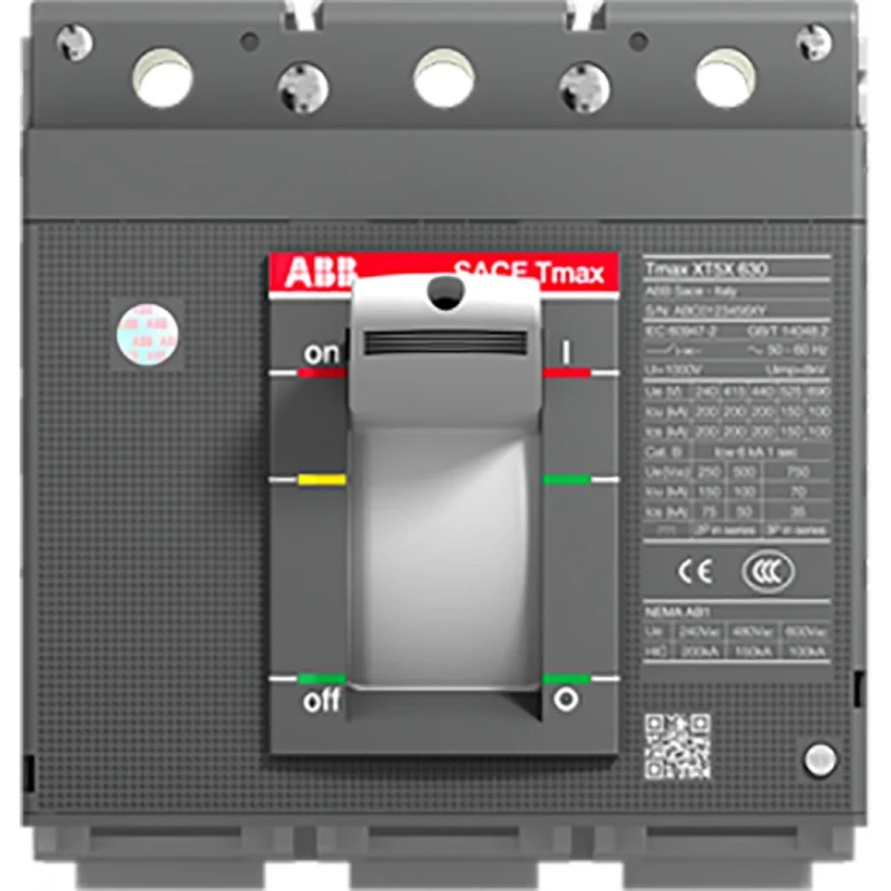 ABB XT5N 630 Breaking unit 3 polig vast met vooraansluiting alleen breakin