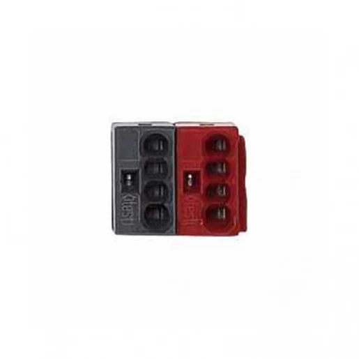 Merten SpaceLogic KNX Bus-aansluitklem rood/grijs (1 stuk = 50) Busaansluitklem KNX MTN689701