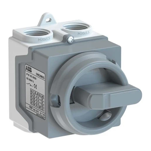 ABB SwitchLine Lastscheider Werkschakelaar IP67 3p 20A