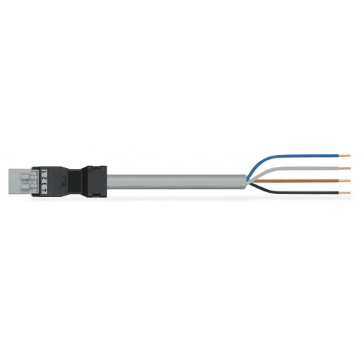 Wago Serie 891 Patchkabel gebouwinstallatie 4p Stekker Vrij kabeluiteinde 3000mm