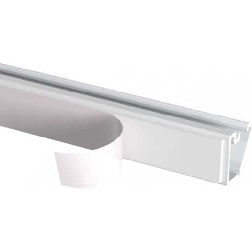 GGK mini kabelkanaal clip 2000x9x5mm PVC Zelfklevend met deksel RAL 9010 Z2830G