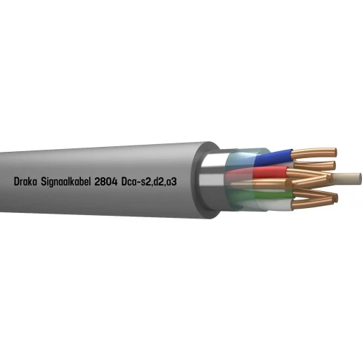 Draka 2800 Signaalkabel AFG Dca Grijs 4x2x0,8mm