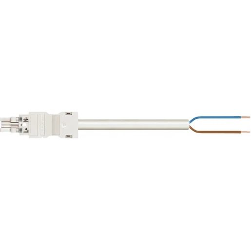 Wago SERIE 771 Patchkabel gebouwinstallatie 2p Contrastekker (female) Vrij kabeluiteinde 5000mm