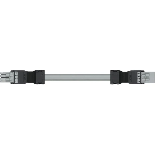 Wago SERIE 891 Patchkabel gebouwinstallatie 4p Contrastekker (female) Stekker 7000mm