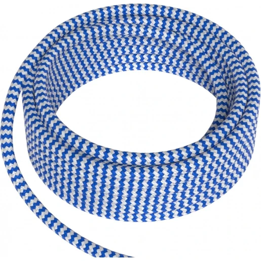 Calex Textile Cable 2x0.75mm 1.5m Blue/White