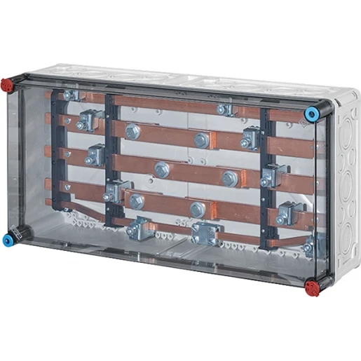 Hensel Mi Railkast voor trafo's 400A 5 polig deelbaar BM4 600x300