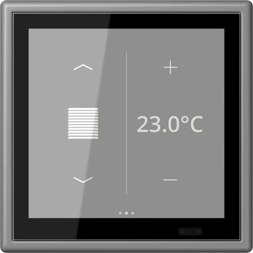 Jung LS range KNX Touch ruimtecontroller KNX LC459D1S203