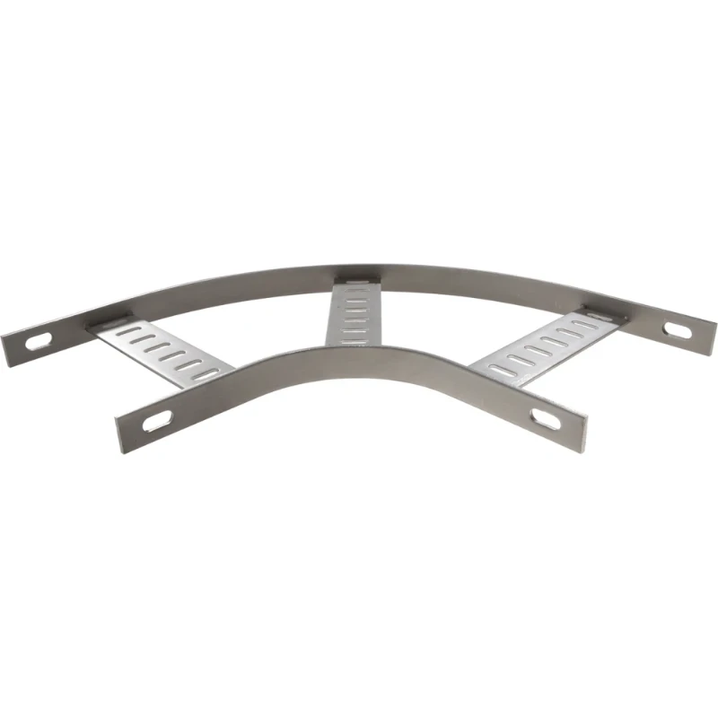 Gouda Holland bocht 90 graden 90° 75x30mm Staal 26100230