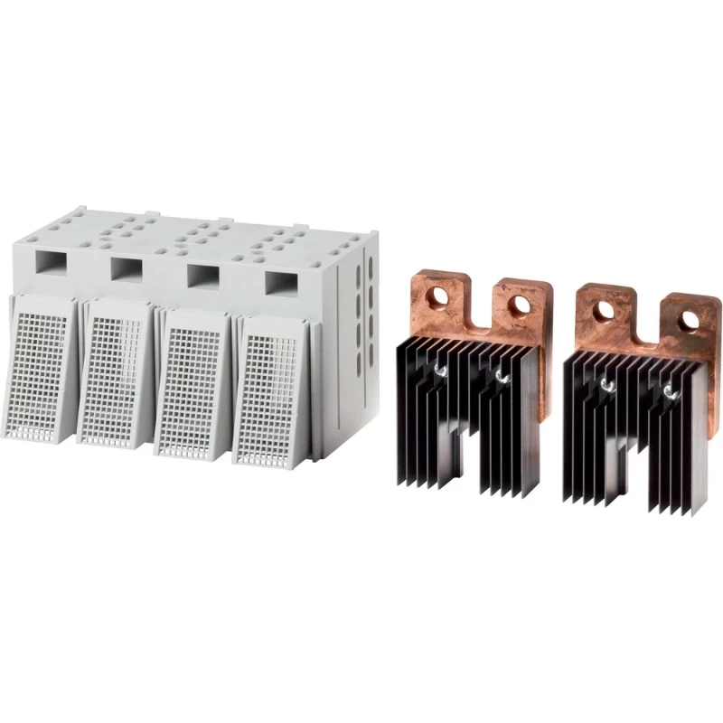 Eaton Aansluitbrug NZM3 met afdekking voor DC-toepassing 4p->2p max. 500A