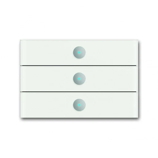 ABB Busch-Jaeger KNX, axcent Tastsensor KNX 3-voudig wit IP20 2CKA006310A0171