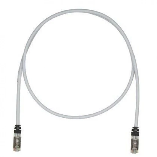 Panduit Patchkabel S / FTP Cat6A (TIA) RJ45 8(8) 10M grijs STP6X10MIG