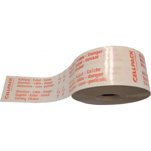 Cellpack Waarschuwingsband-no.26/opgelet-kabel-gevaar
