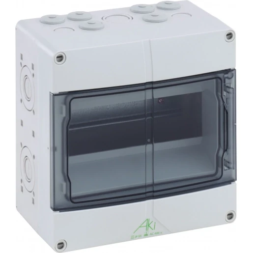 Spelsberg AKi Verdeelkast leeg 1x9 modulen Kunststof IP65 73640901
