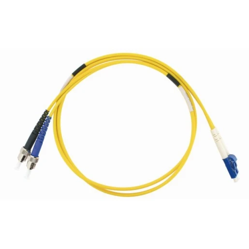 Gigamedia Patchkabel (glasvezel) duplex LC/ST OS2 1m Geel GGM D3MTLC1M