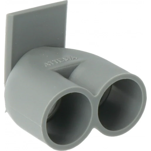 Attema U+h kabel-/buisinvoerstuk 2x invoer 16-16mm