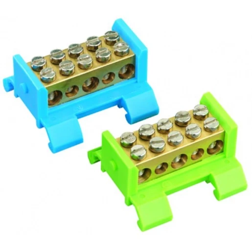 Spelsberg aansluitklem voor hoofdkabel 1p DIN-rail 5-aansluitingen