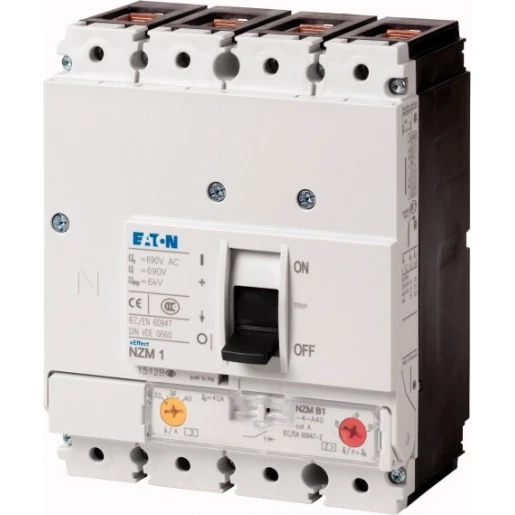 Eaton VERMOGENSAUTOMAAT NZM1 4P 40A