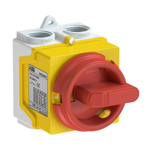 ABB SwitchLine Lastscheider Werkschakelaar IP67 3p 20A