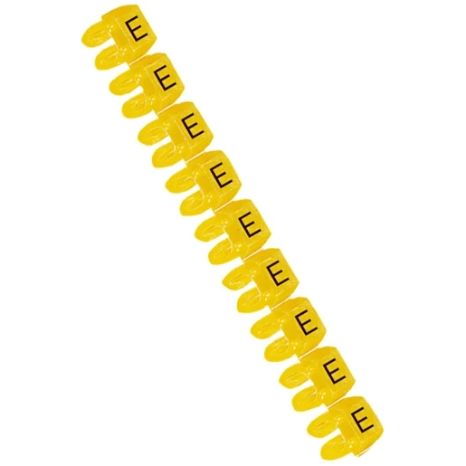 Legrand CAB 3 adercodering Schriftvorm 0.4-0.8mm Klemmen (snap) Geel
