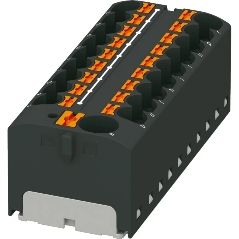 Phoenix Contact PTFIX Verbindingsrijgklem 0,2-6mm² eendr. Zwart