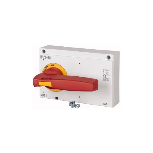 Eaton Draaibed.op schakelaar incl.knop nzm4 rood/geel