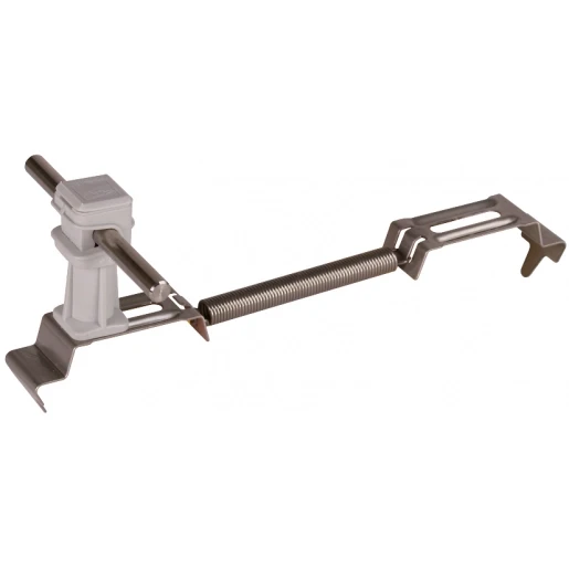 Dehn Roof con.hol.spannsnap stst/plas.grey h36mm f.rd8mm clamping rang
