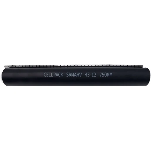 Cellpack KRIMPMANCHET MET ROESTVRIJSTALEN SLUITING SRMAHV/43-12/750MM/ZWART