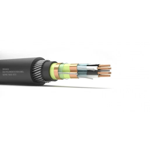 Draka INSTR SWA PSCR/OSCR DCA 300V BK 8X2X1,3 MM2 7608.130
