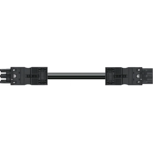Wago SERIE 771 Patchkabel gebouwinstallatie 3p Contrastekker (female) Stekker 6000mm