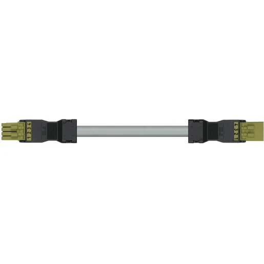 Wago SERIE 891 Patchkabel gebouwinstallatie 4p Contrastekker (female) Stekker 7000mm