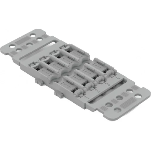 Wago Bevestigingsadapter met trekontlasting 4-voudig voor doorvoerconnector