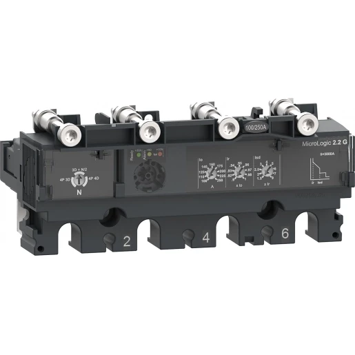 Schneider Electric BEVEILIGING MICROLOGIC 2.2G 100A 4P