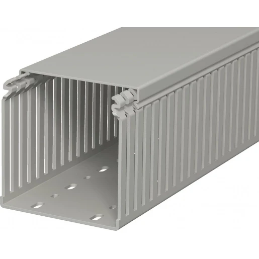 OBO Bedradingskoker 100x100x2000mm PVC grijs RAL 7030 6178341