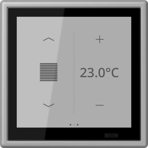 Jung LS range KNX Touch ruimtecontroller KNX LC459D1S204