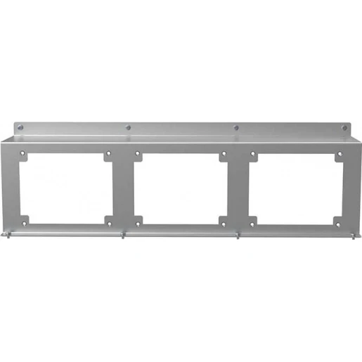 HPL Multibox inbouwpaneel 3-voudig geschikt voor multibox behuizing 3 inbouwelementen 630.0030