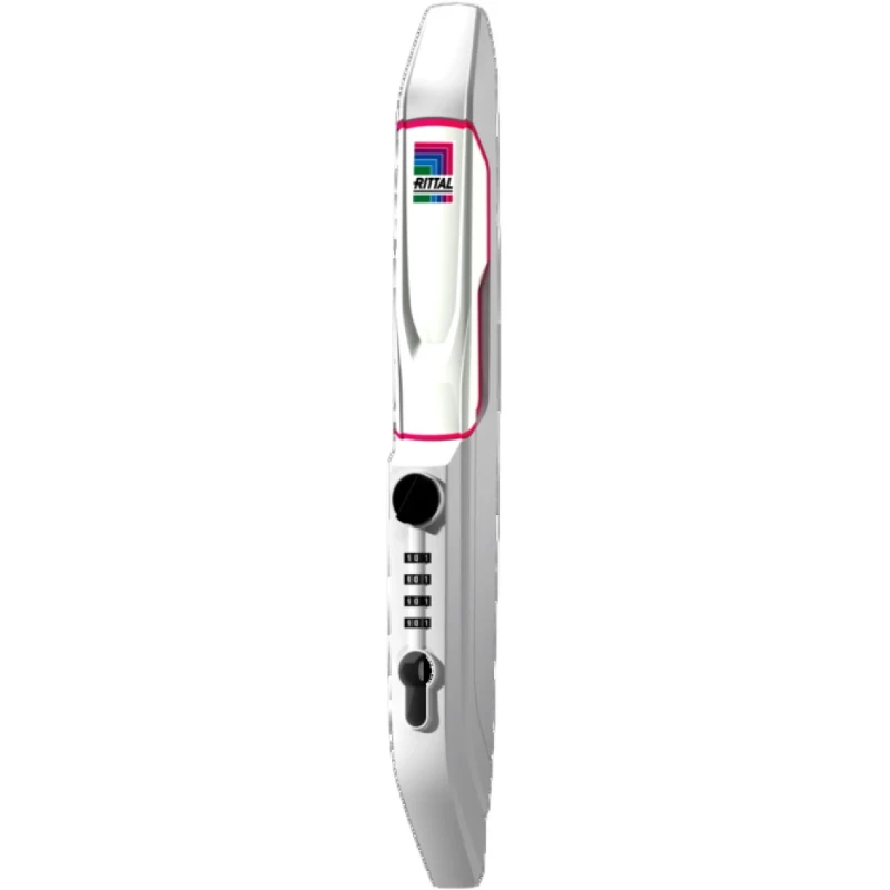 Rittal VX IT Comforthandle met codeslot RAL7035