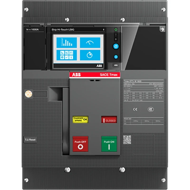 ABB XT7S M 1600 Ekip Touch LSI In1600A 3 polig vast met vooraansluiting el