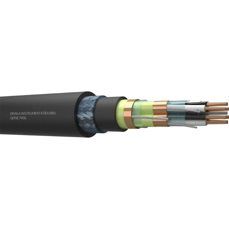 Draka InstruLine 7400 Blauw 836305NN 8x2x1.47mm²8x2x1.47mm² 1000M