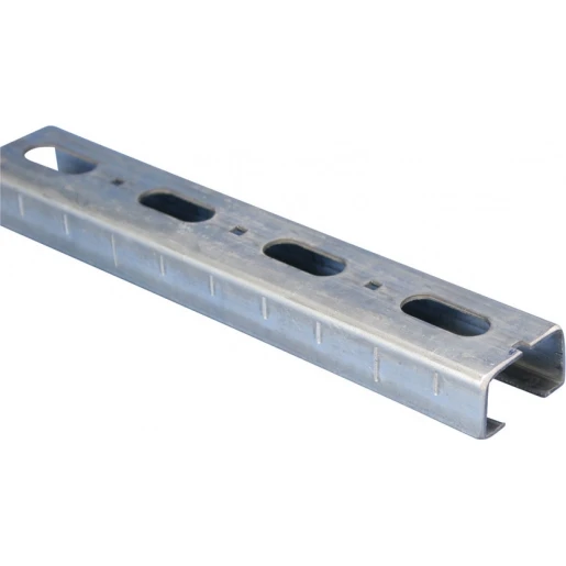 nVent Caddy C-Profiel System c-profiel montageprofiel C-profiel rug geperforeerd 15mm 2000x34x20mm elektrolytisch verzinkt 585480