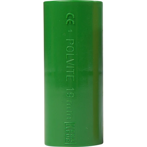 Pipelife Pvc sok 19mm groen ral6017
